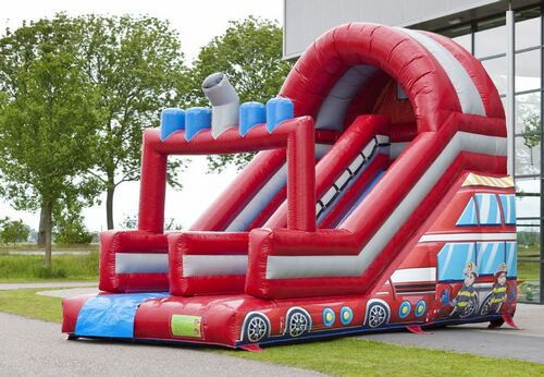 SLIDE WITH FIRETRUCK THEME