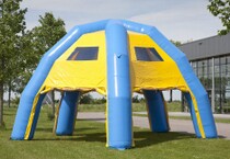 SPIDER TENT BLUE/YELLOW