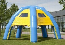 SPIDER TENT BLUE/YELLOW