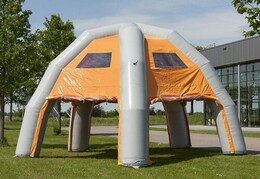 SPIDER TENT GREY/ORANGE