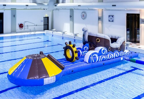 PIRATE SLIDE AQUA RUN