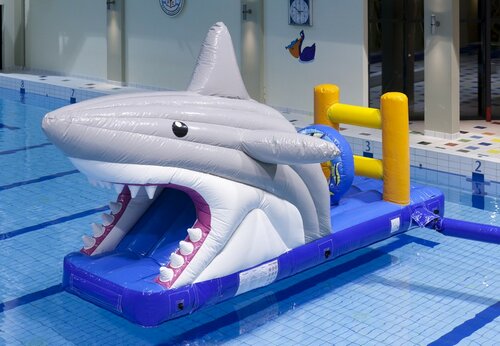 SHARK POOL SLIDE